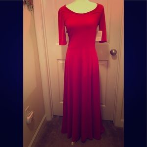 🔹NWT🔹Red LuLaRoe Ana Maxi Dress
